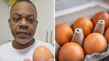 ‘I’ve Never Seen Eggs Like This’: NYC Man Buys Tray Of $4.99 Eggs. Then He Takes A Closer Look And Finds Lines On Them. What Are They?