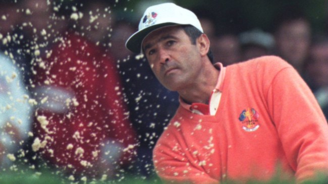 Seve Ballesteros at 1995 Ryder Cup