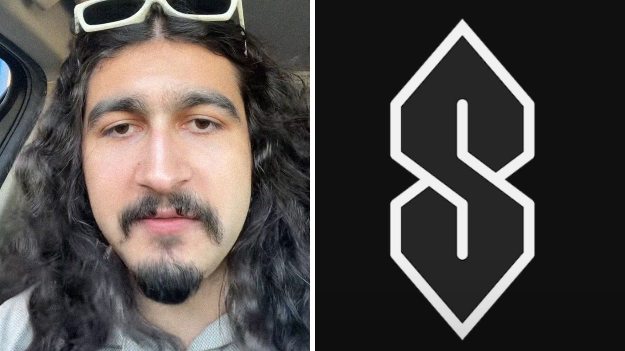 man shares information on the letter S (l) S letter (r)