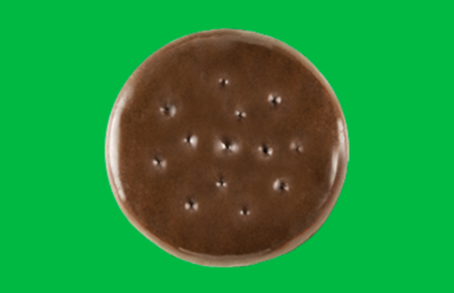 Thin Mint Girl Scout cookie