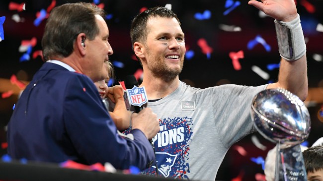 Tom Brady after winning Super Bowl LIII