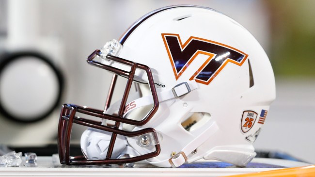 Virginia Tech football helmet