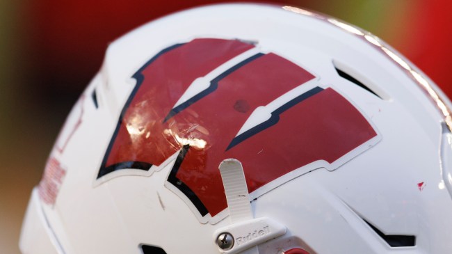 Wisconsin football helmet