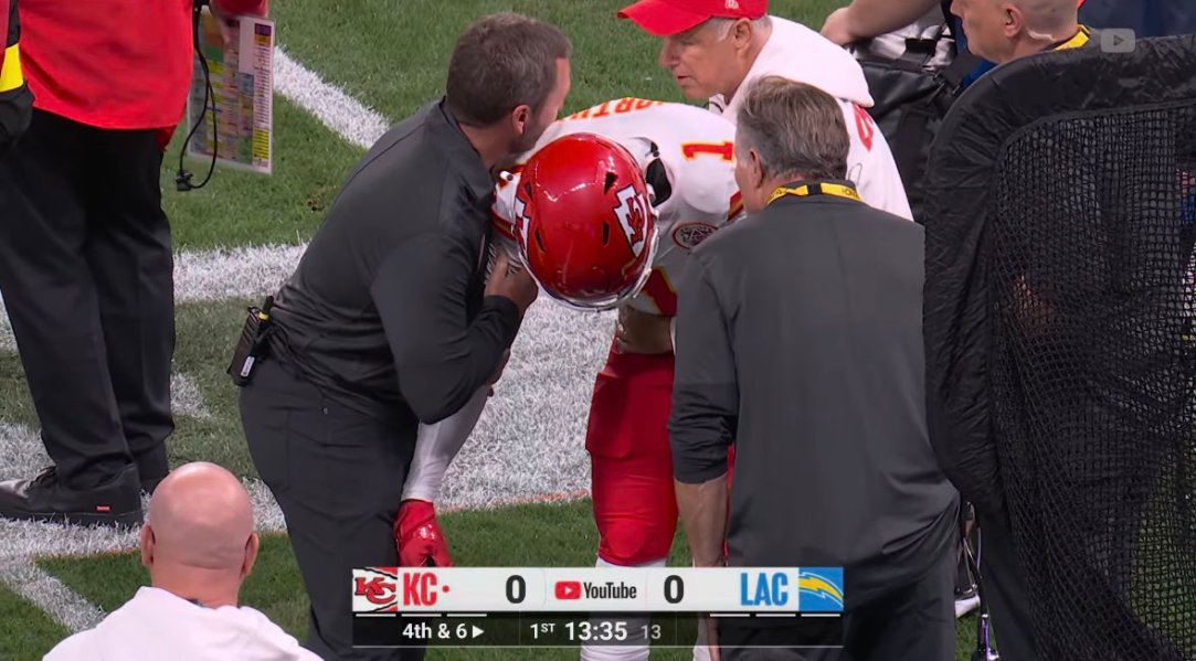 Xavier Worthy Injury Diagnosis