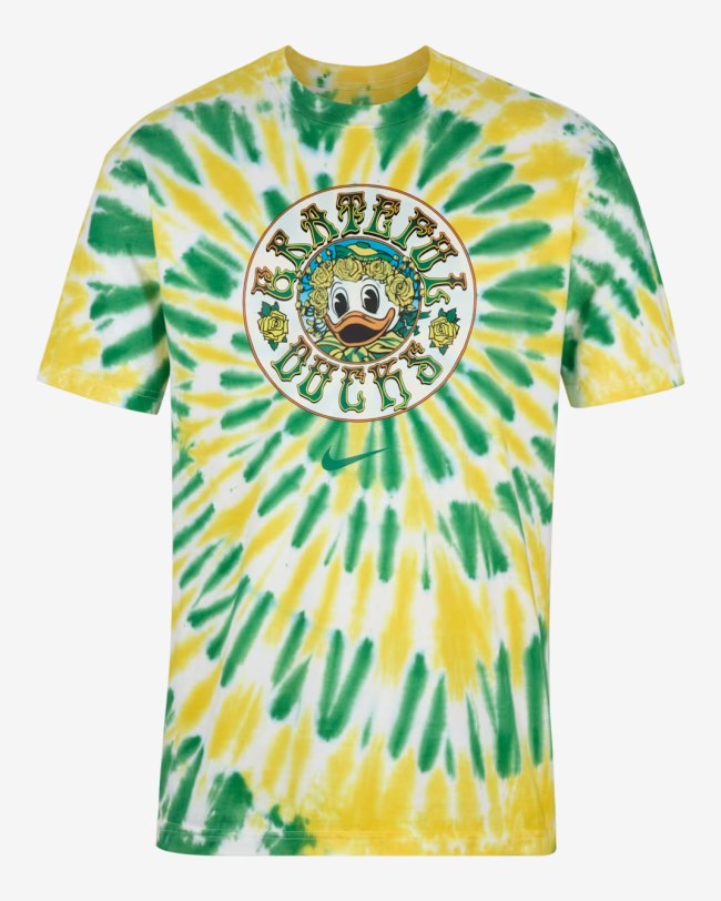 "Duck & Roses" Tie Dye T-Shirt