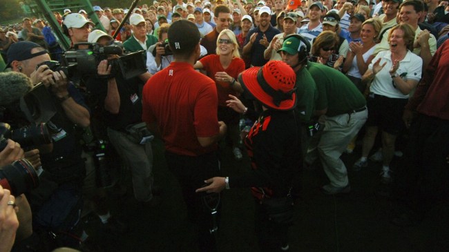 Tiger Woods and wife Elin Nordegren