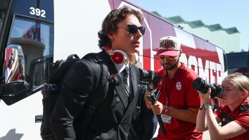 John Mateer Buries His Hands In Pockets To Hide Broken Thumb From Rowdy Fans At Cotton Bowl