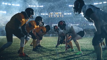 Las Vegas Floods As Tropical Storm Rains Wreak Havoc On Nevada High School Football Games