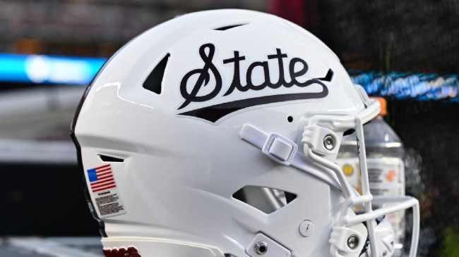 Mississippi State football helmet
