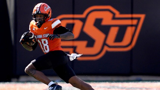 Oklahoma State Quarterback Wide Receiver Sam Jackson