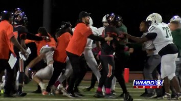 Illinois High School Football Game Stuck In Limbo After Haymakers Fly During Massive On-Field Brawl