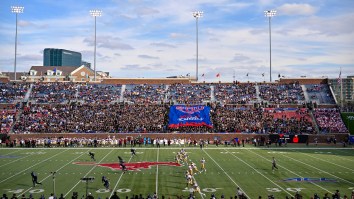 SMU’s Pathetic Crowd Proves The SEC Is Superior As Fans Completely Abandon College Football Team