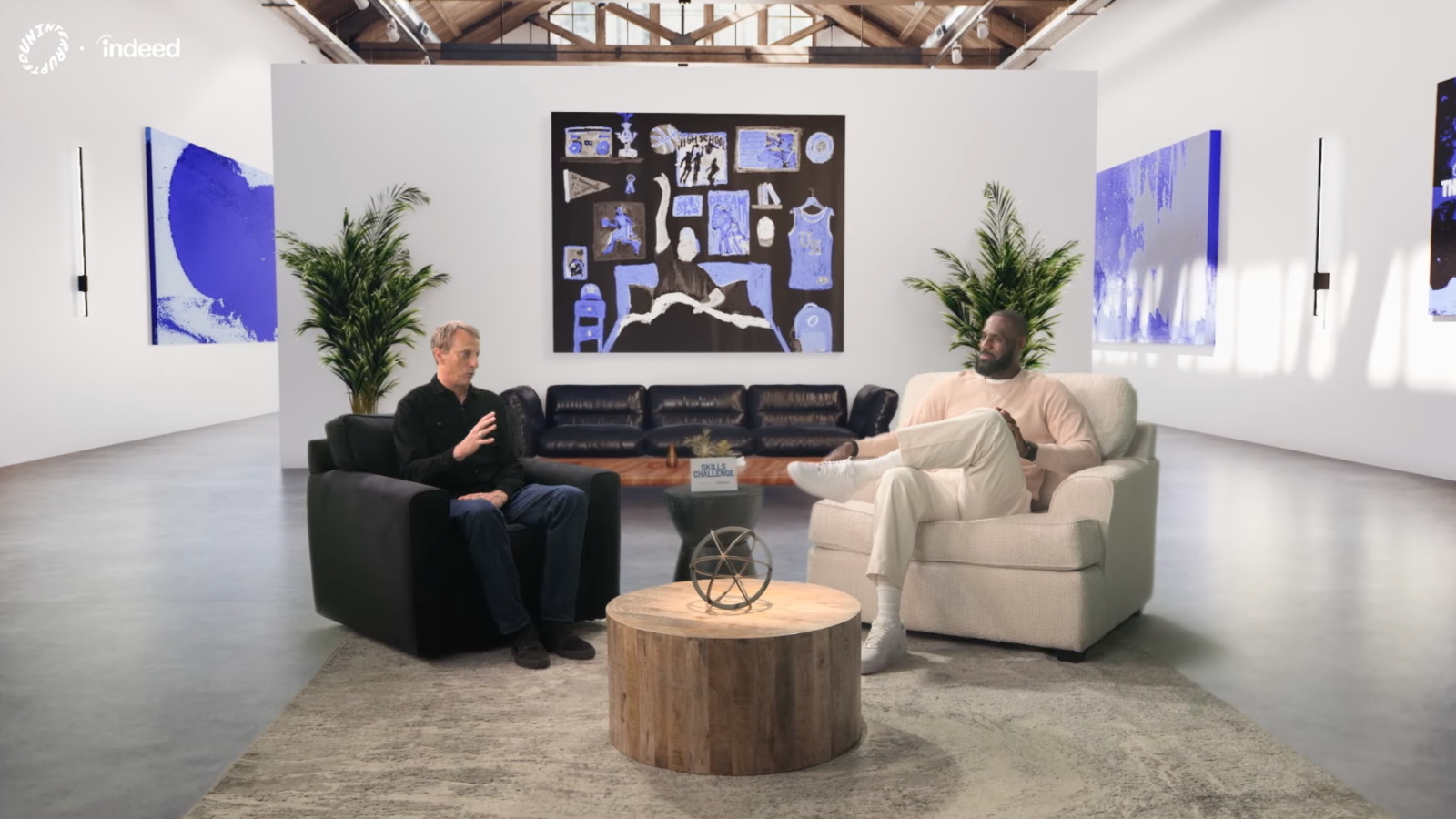 Tony Hawk and LeBron James sit down for a conversation