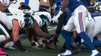 Fans Angry After Eagles Run Tush Push Four Times In A Row, Refs Miss Another False Start Penalty