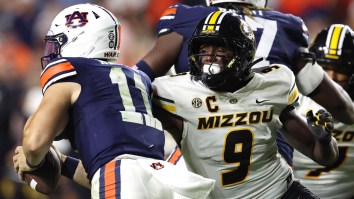 Missouri Football Star Chooses Violence On All-Time Hot Mic, Immediately Hammers Quarterback