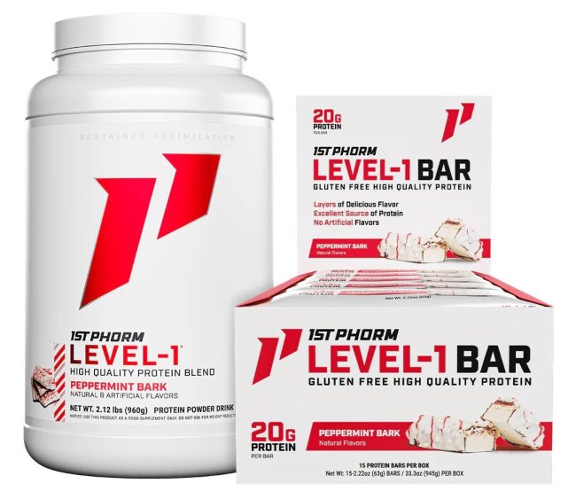 1st Phorm Peppermint Bark Combo Pack for Black Friday