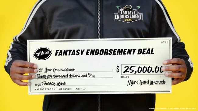 Mike's Hard Lemonade fantasy football promotion