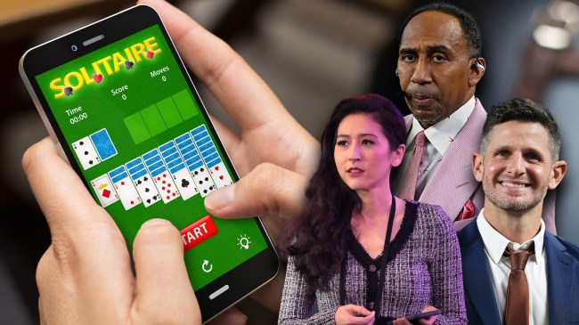 ESPN solitaire app