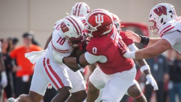 Wisconsin Running Back Released From Hospital After Scary Hits To Head Knocked Him Unconcious