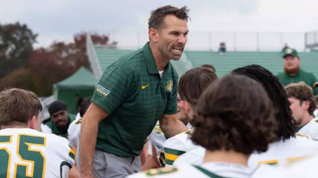 Northern Michigan football coach Shane Richardson