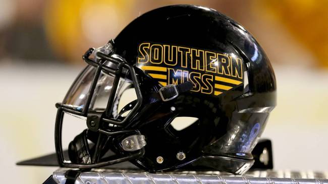 Southern Miss football helmet