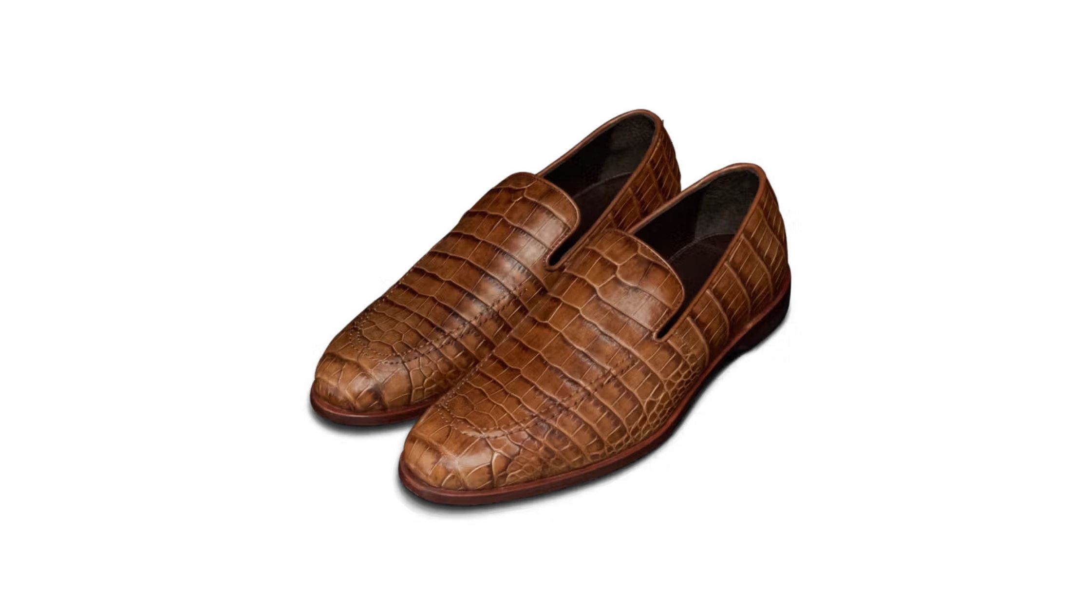 Tecovas The Bennett alligator loafer
