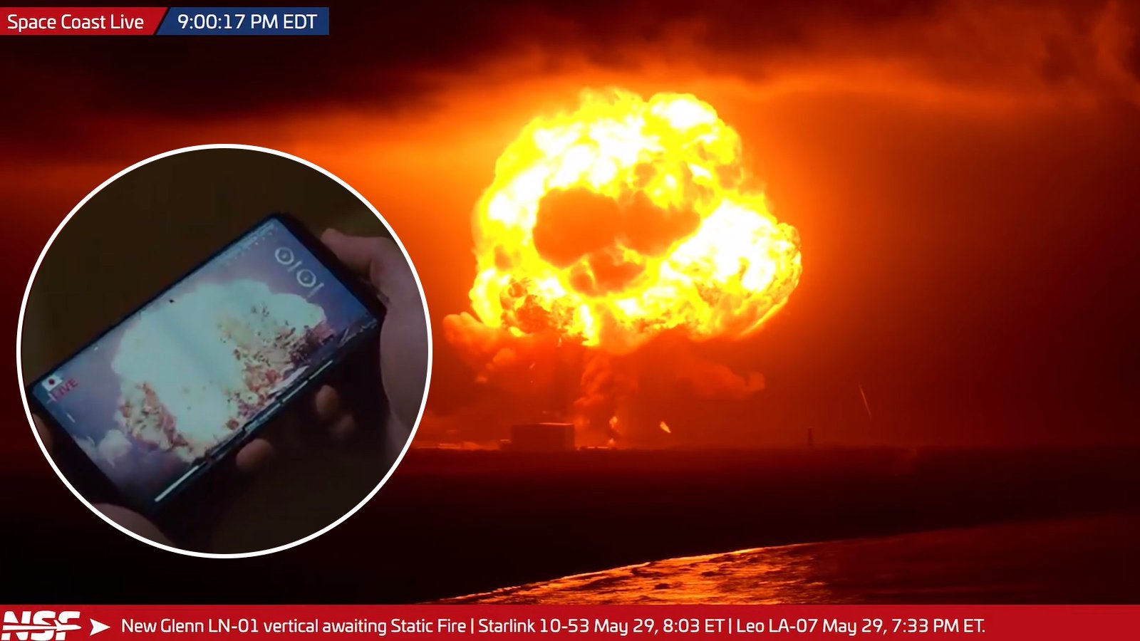 blue origin explosion
