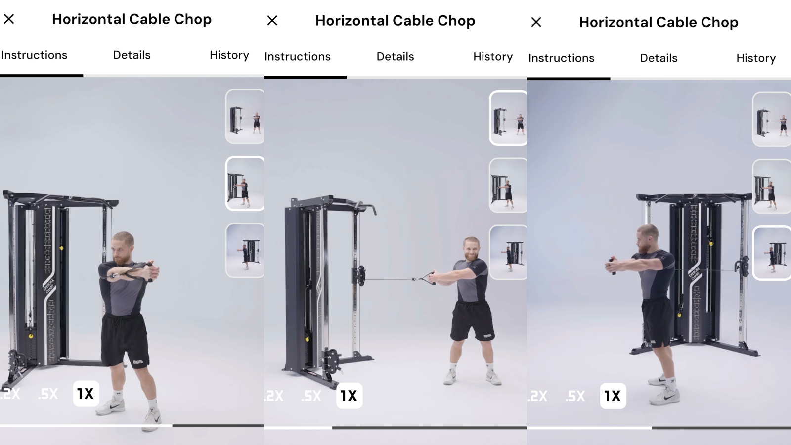 how to do Horizontal Cable Chop with MacroFactor Workouts